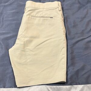 Ralph Lauren Men's Tan Flat Front Shorts